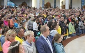 Łagiewniccy pielgrzymi u św. Faustyny i na Mszy św. w bazylice - 2019 
