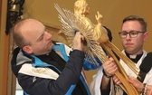 Łagiewniccy pielgrzymi u św. Faustyny i na Mszy św. w bazylice - 2019 