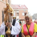 Łagiewniccy pielgrzymi u św. Faustyny i na Mszy św. w bazylice - 2019 