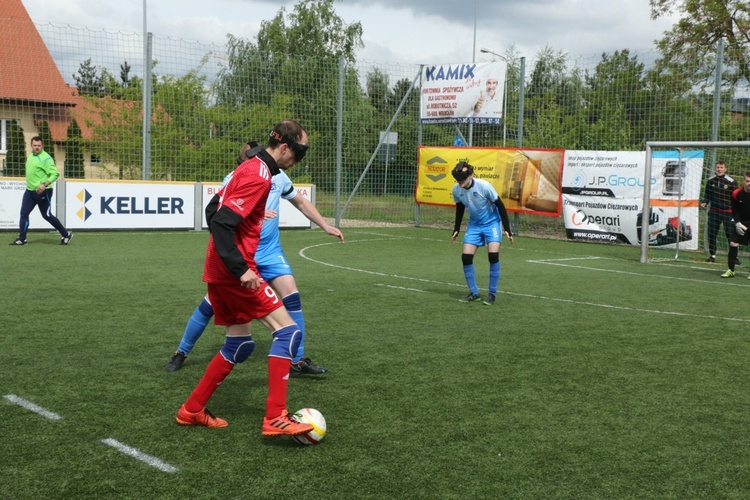 Turniej Blind Football czyli piłka nożna osób niewidomych i słabowidzących