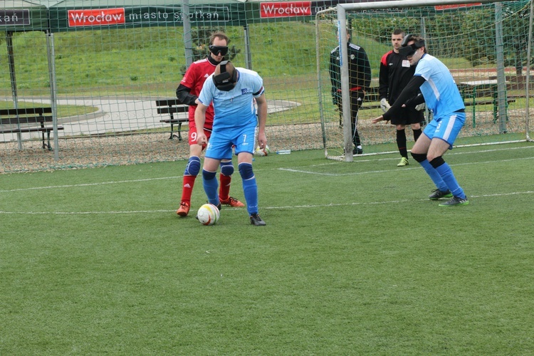 Turniej Blind Football czyli piłka nożna osób niewidomych i słabowidzących