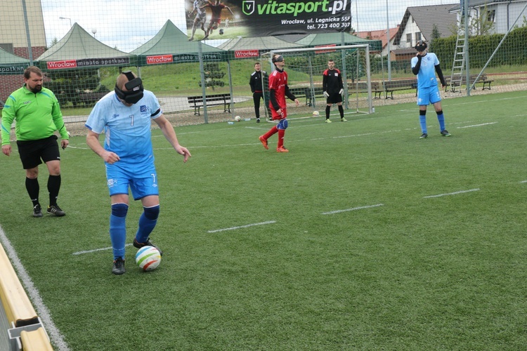 Turniej Blind Football czyli piłka nożna osób niewidomych i słabowidzących