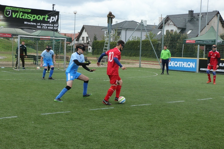 Turniej Blind Football czyli piłka nożna osób niewidomych i słabowidzących