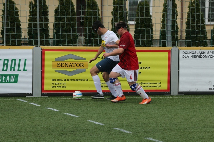 Turniej Blind Football czyli piłka nożna osób niewidomych i słabowidzących