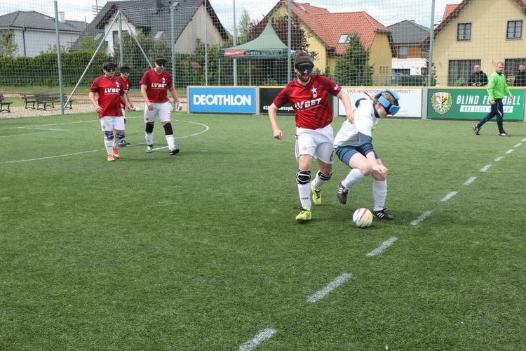 Turniej Blind Football czyli piłka nożna osób niewidomych i słabowidzących