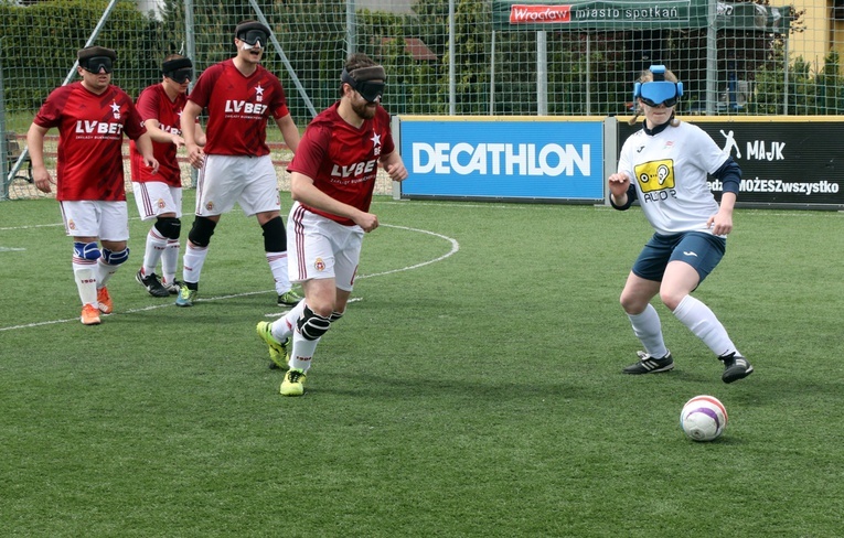Turniej Blind Football czyli piłka nożna osób niewidomych i słabowidzących
