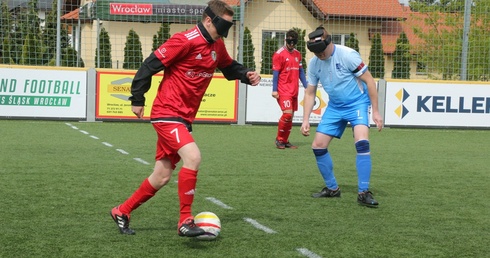 Turniej Blind Football czyli piłka nożna osób niewidomych i słabowidzących