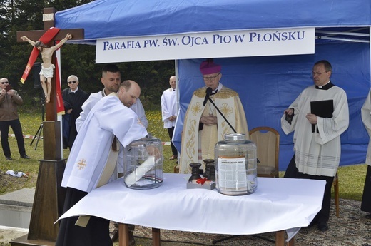 Rozpoczęcie budowy kościoła w Płońsku