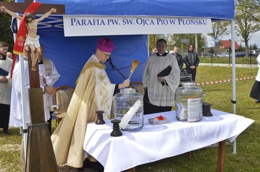 Rozpoczęcie budowy kościoła w Płońsku