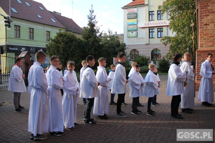 Obraz św. Józefa w parafii pw. św. Jana Chrzciciela w Międzyrzeczu