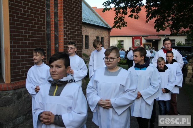 Obraz św. Józefa w parafii pw. św. Jana Chrzciciela w Międzyrzeczu