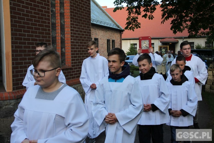 Obraz św. Józefa w parafii pw. św. Jana Chrzciciela w Międzyrzeczu