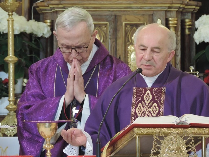 Pogrzeb ks. prał. Stanisława Welenca