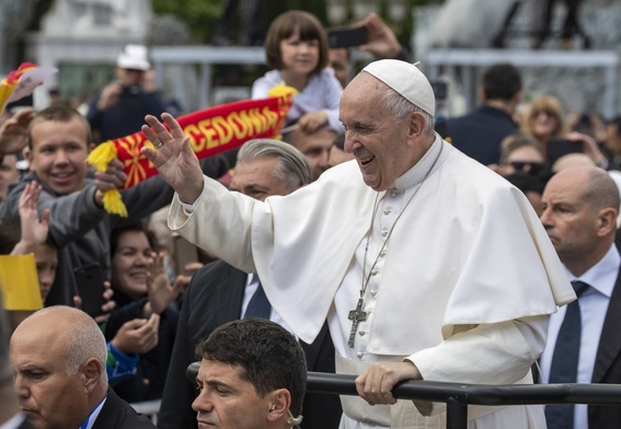 Franciszek w Skopje: Niech Pan zaspokoi nasz głód i pragnienie