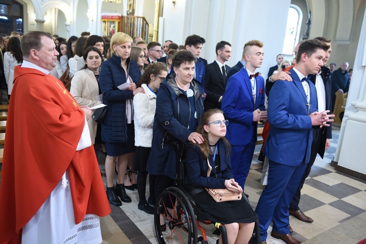 Bierzmowanie w Borzęcinie