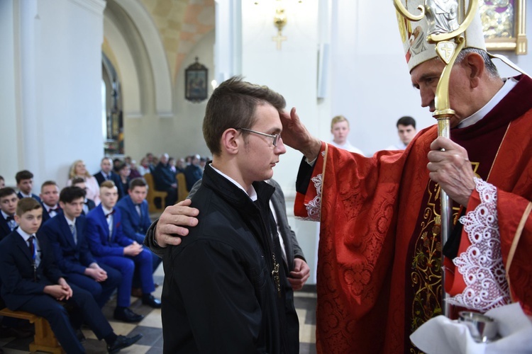 Bierzmowanie w Borzęcinie