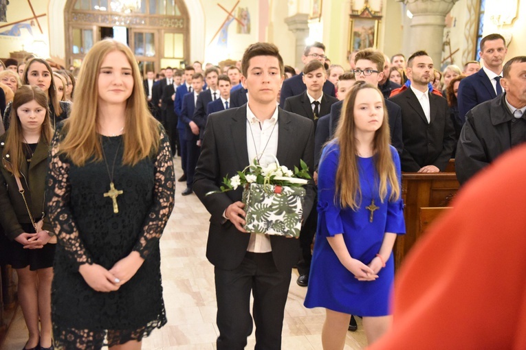 Bierzmowanie w Szczepanowie