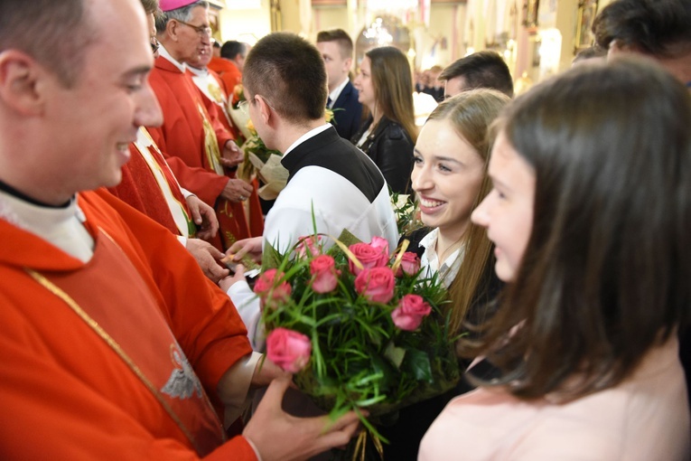 Bierzmowanie w Szczepanowie
