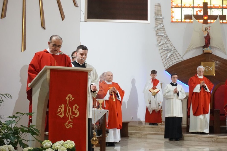 Uroczyste wprowadzenie relikwii św. Wojciecha