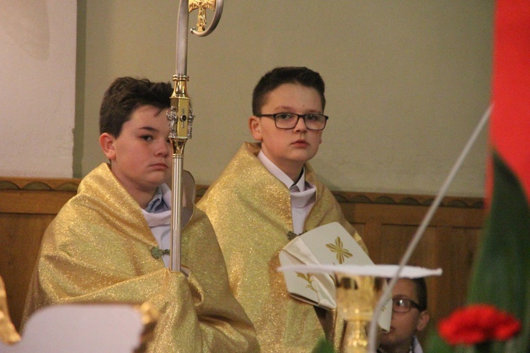 Bierzmowanie w Łapczycy