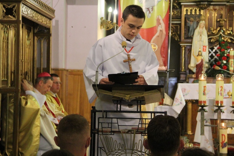 Bierzmowanie w Łapczycy