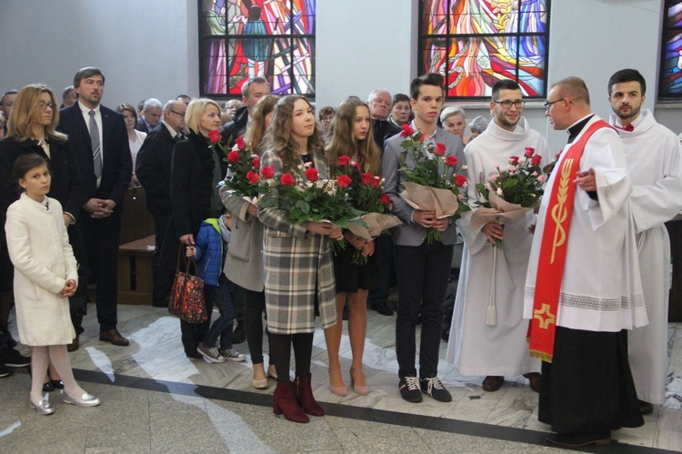 Bierzmowanie w kościele św. Pawła w Bochni