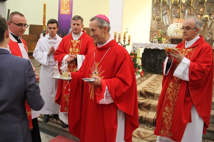 Bierzmowanie w kościele św. Pawła w Bochni