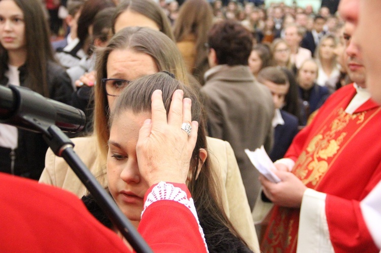 Bierzmowanie w kościele św. Pawła w Bochni