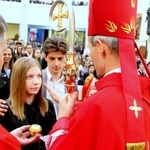 Bierzmowanie w kościele św. Pawła w Bochni