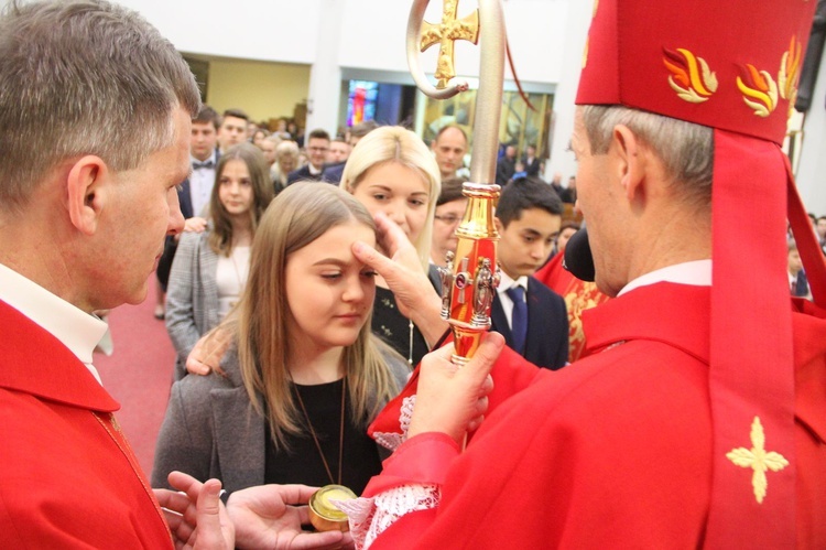 Bierzmowanie w kościele św. Pawła w Bochni