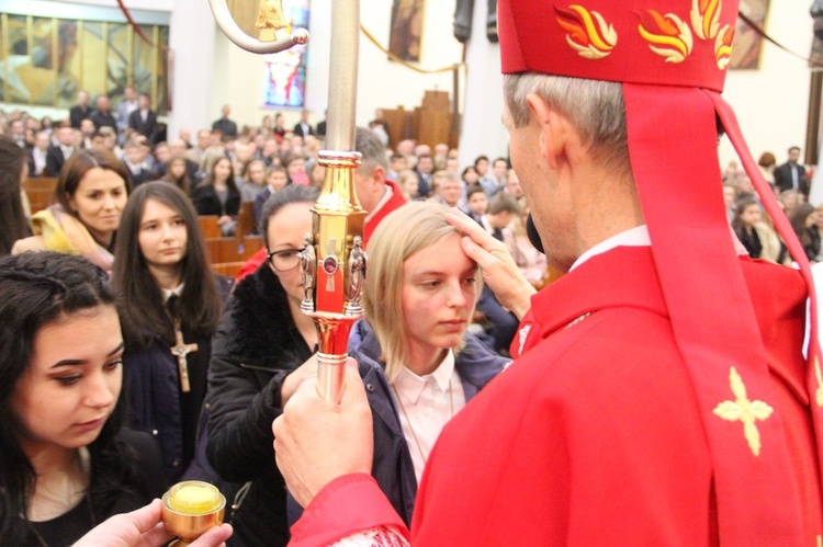 Bierzmowanie w kościele św. Pawła w Bochni