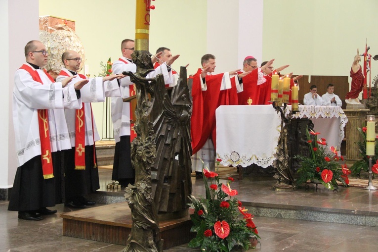 Bierzmowanie w kościele św. Pawła w Bochni