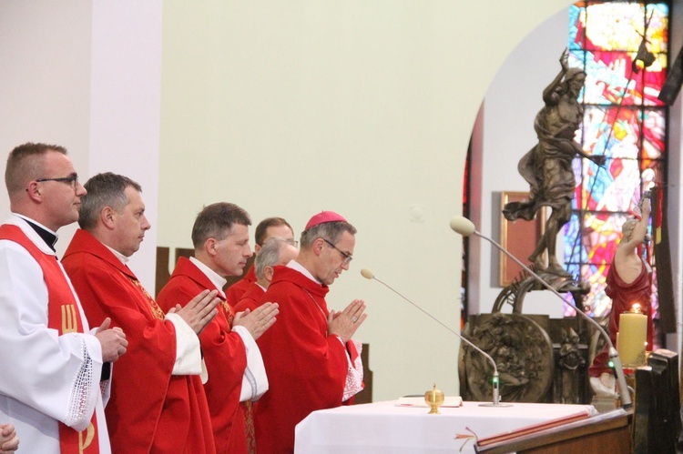 Bierzmowanie w kościele św. Pawła w Bochni