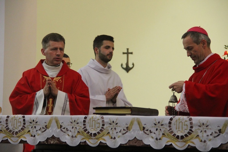 Bierzmowanie w kościele św. Pawła w Bochni