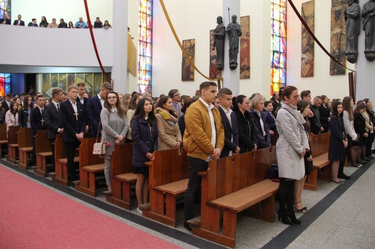 Bierzmowanie w kościele św. Pawła w Bochni