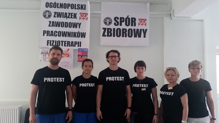 Protest fizjoterapeutów: rozpoczynają strajk włoski