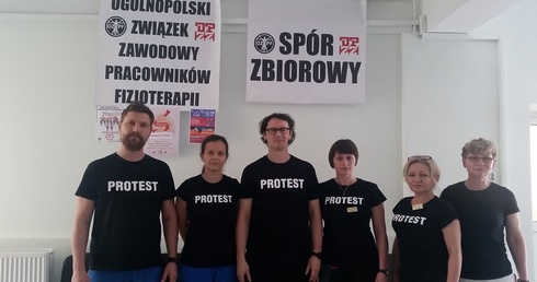 Protest fizjoterapeutów: rozpoczynają strajk włoski