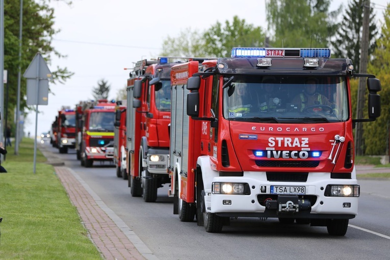 Uroczystości strażackie w Sandomierzu 