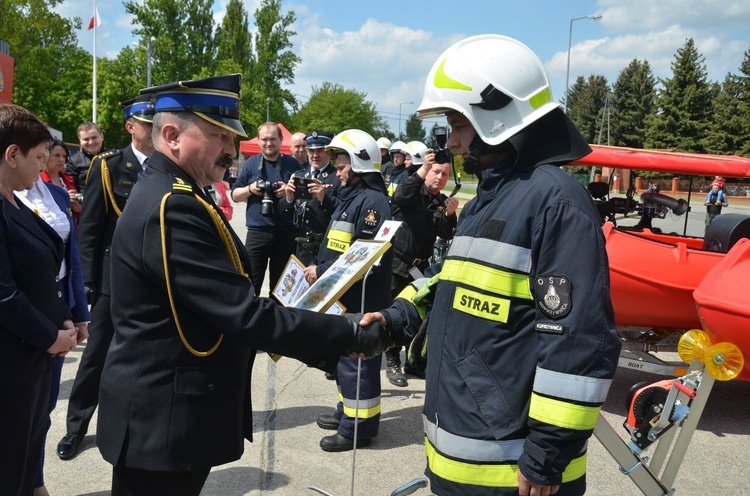 Uroczystości strażackie w Sandomierzu 