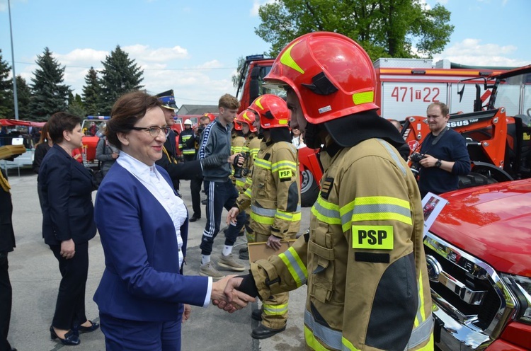 Uroczystości strażackie w Sandomierzu 