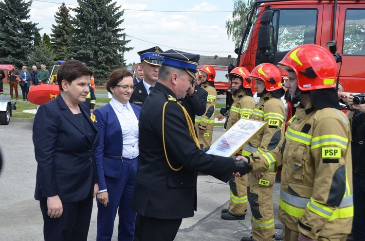 Uroczystości strażackie w Sandomierzu 