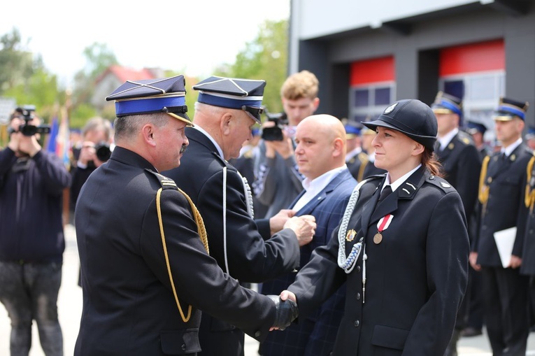 Uroczystości strażackie w Sandomierzu 