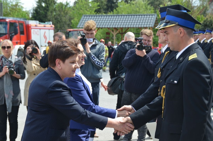 Uroczystości strażackie w Sandomierzu 