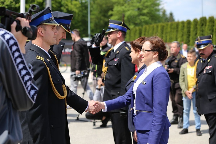 Uroczystości strażackie w Sandomierzu 