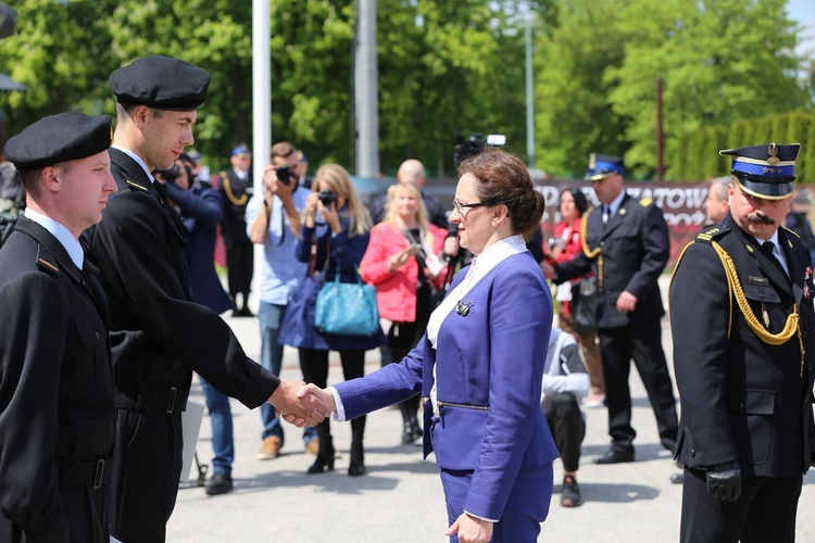 Uroczystości strażackie w Sandomierzu 