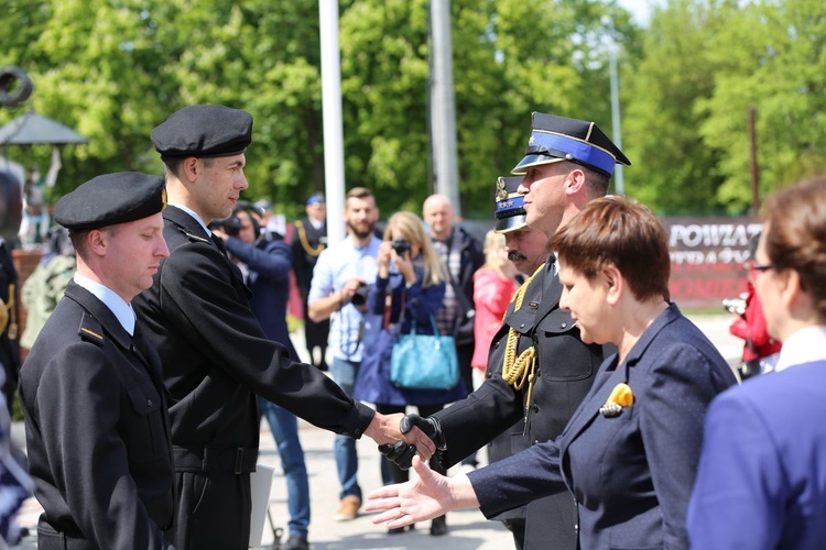 Uroczystości strażackie w Sandomierzu 