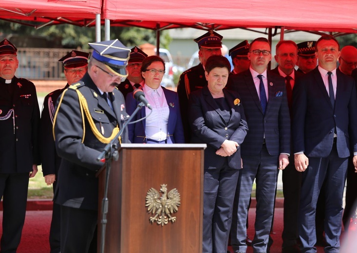 Uroczystości strażackie w Sandomierzu 