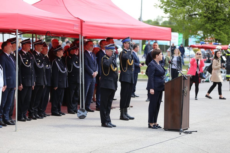 Uroczystości strażackie w Sandomierzu 