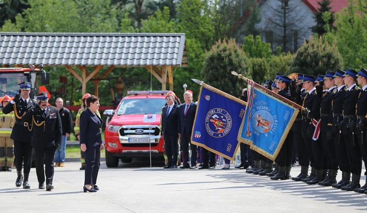 Uroczystości strażackie w Sandomierzu 