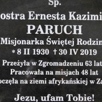 Pożegnanie śp. s. Ernesty Paruch